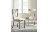 Parellen Gray Dining Table and 6 Chairs from Ashley - Luna Furniture