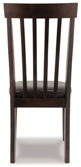 Hammis Dark Brown Dining Chair, Set of 2 from Ashley Furniture - Luna Furniture