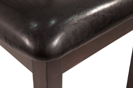 Hammis Dark Brown Dining Table and 4 Chairs from Ashley Furniture - Luna Furniture
