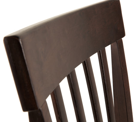 Hammis Dark Brown Dining Table and 4 Chairs from Ashley Furniture - Luna Furniture