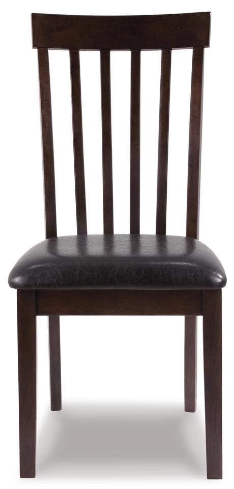Hammis Dark Brown Dining Chair, Set of 2 from Ashley Furniture - Luna Furniture