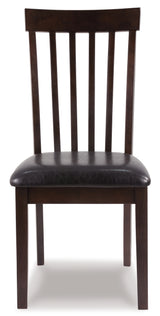 Hammis Dark Brown Dining Chair, Set of 2 from Ashley Furniture - Luna Furniture