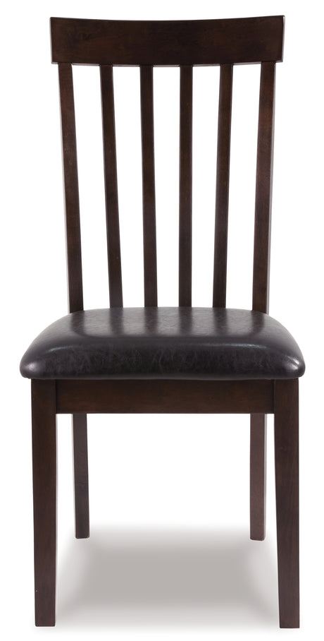 Hammis Dark Brown Dining Chair, Set of 2 from Ashley Furniture - Luna Furniture