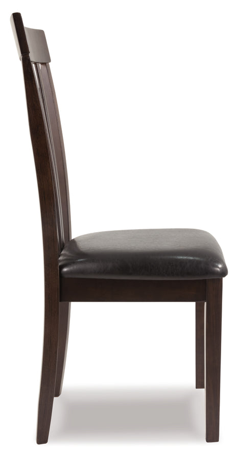 Hammis Dark Brown Dining Chair, Set of 2 from Ashley Furniture - Luna Furniture