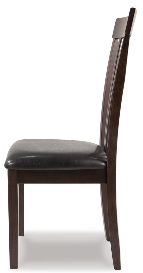 Hammis Dark Brown Dining Chair, Set of 2 from Ashley Furniture - Luna Furniture