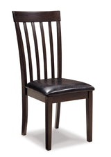 Hammis Dark Brown Dining Table with 2 Chairs from Ashley Furniture - Luna Furniture