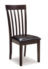 Hammis Dark Brown Dining Table and 4 Chairs from Ashley Furniture - Luna Furniture