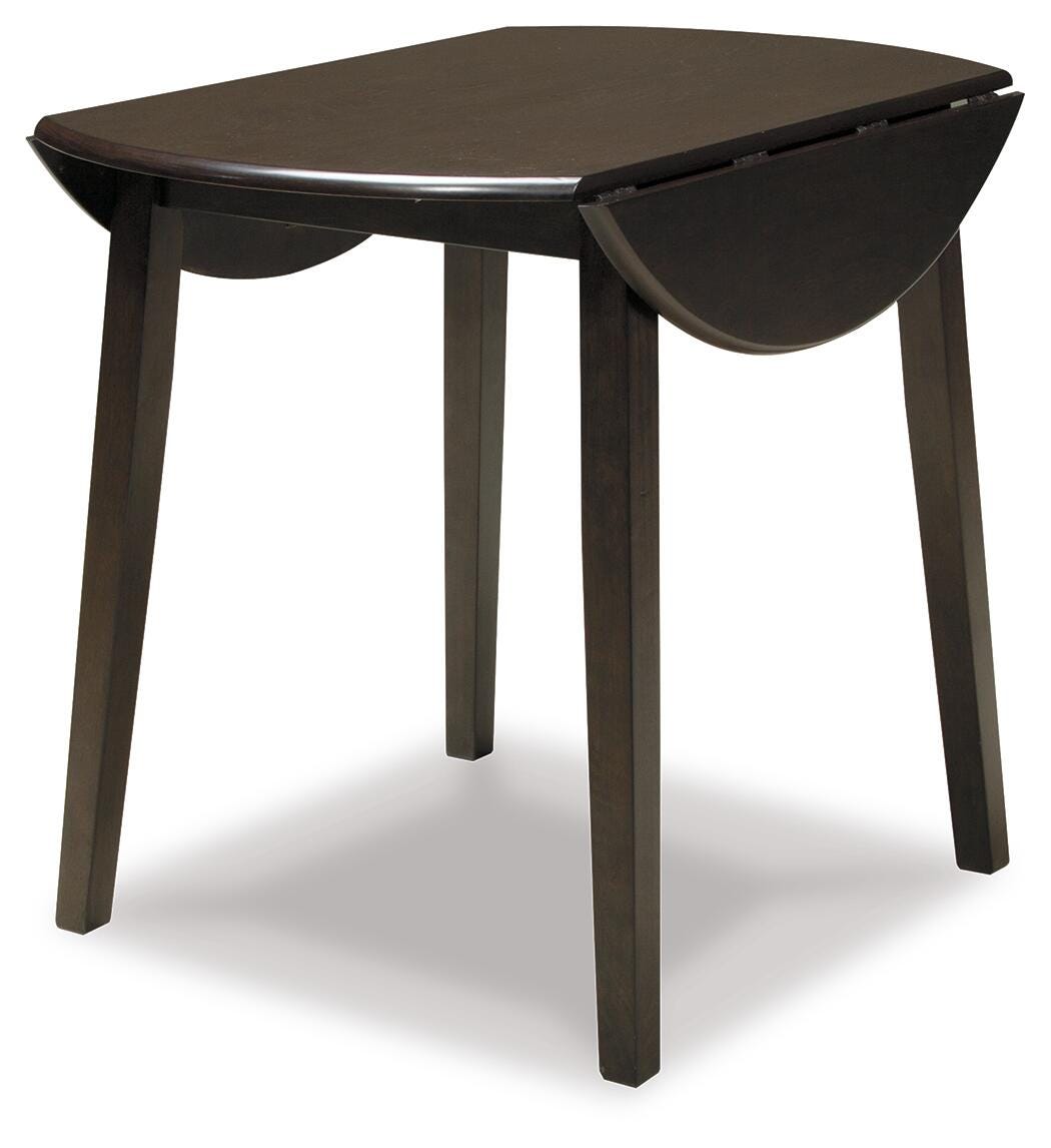 Hammis Dark Brown Dining Drop Leaf Table from Ashley - Luna Furniture