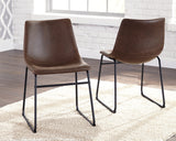 Centiar Brown Dining Chair, Set of 2 from Ashley - Luna Furniture