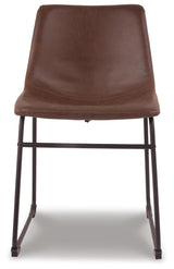 Centiar Brown Dining Chair, Set of 2 from Ashley - Luna Furniture