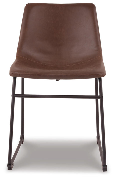 Centiar Brown Dining Chair, Set of 2 from Ashley - Luna Furniture