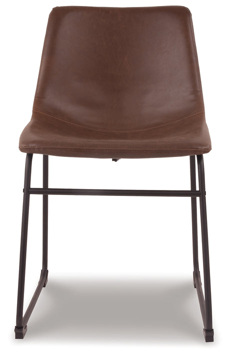 Centiar Brown Dining Chair, Set of 2 from Ashley - Luna Furniture
