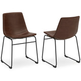 Centiar Brown Dining Chair, Set of 2 from Ashley - Luna Furniture