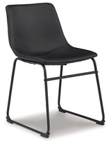 Centiar Black Dining Chair, Set of 2 from Ashley - Luna Furniture