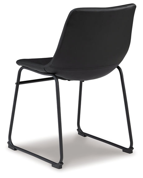 Centiar Black Dining Chair, Set of 2 from Ashley - Luna Furniture