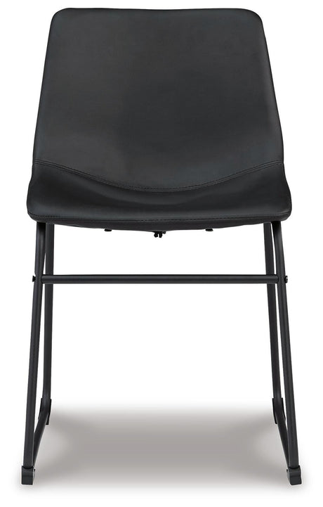Centiar Black Dining Chair, Set of 2 from Ashley - Luna Furniture
