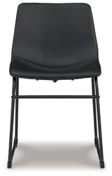 Centiar Black Dining Chair, Set of 2 from Ashley - Luna Furniture