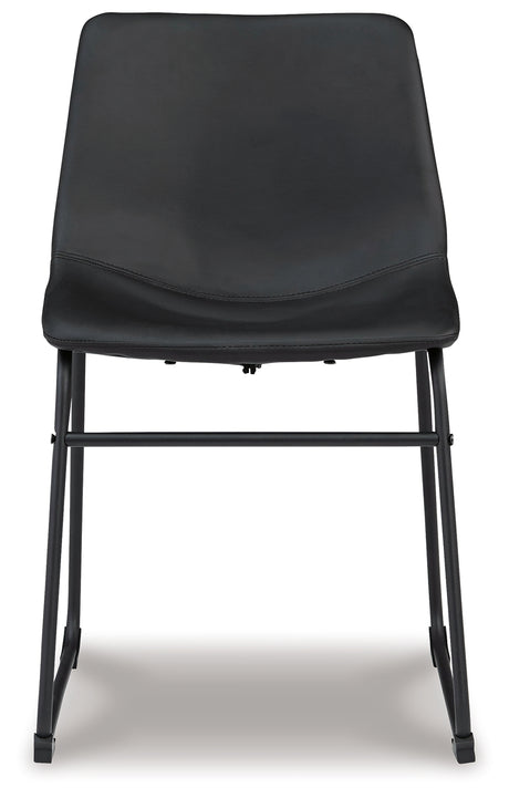 Centiar Black Dining Chair, Set of 2 from Ashley - Luna Furniture