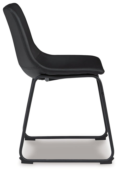 Centiar Black Dining Chair, Set of 2 from Ashley - Luna Furniture