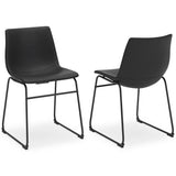 Centiar Black Dining Chair, Set of 2 from Ashley - Luna Furniture