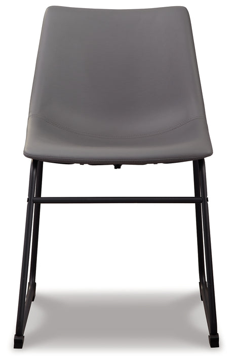 Centiar Gray Dining Chair, Set of 2 from Ashley - Luna Furniture
