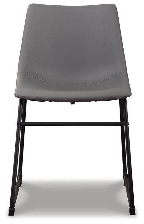 Centiar Gray Dining Chair, Set of 2 from Ashley - Luna Furniture