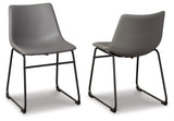 Centiar Gray Dining Chair, Set of 2 from Ashley - Luna Furniture