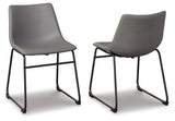 Centiar Gray Dining Chair, Set of 2 from Ashley - Luna Furniture