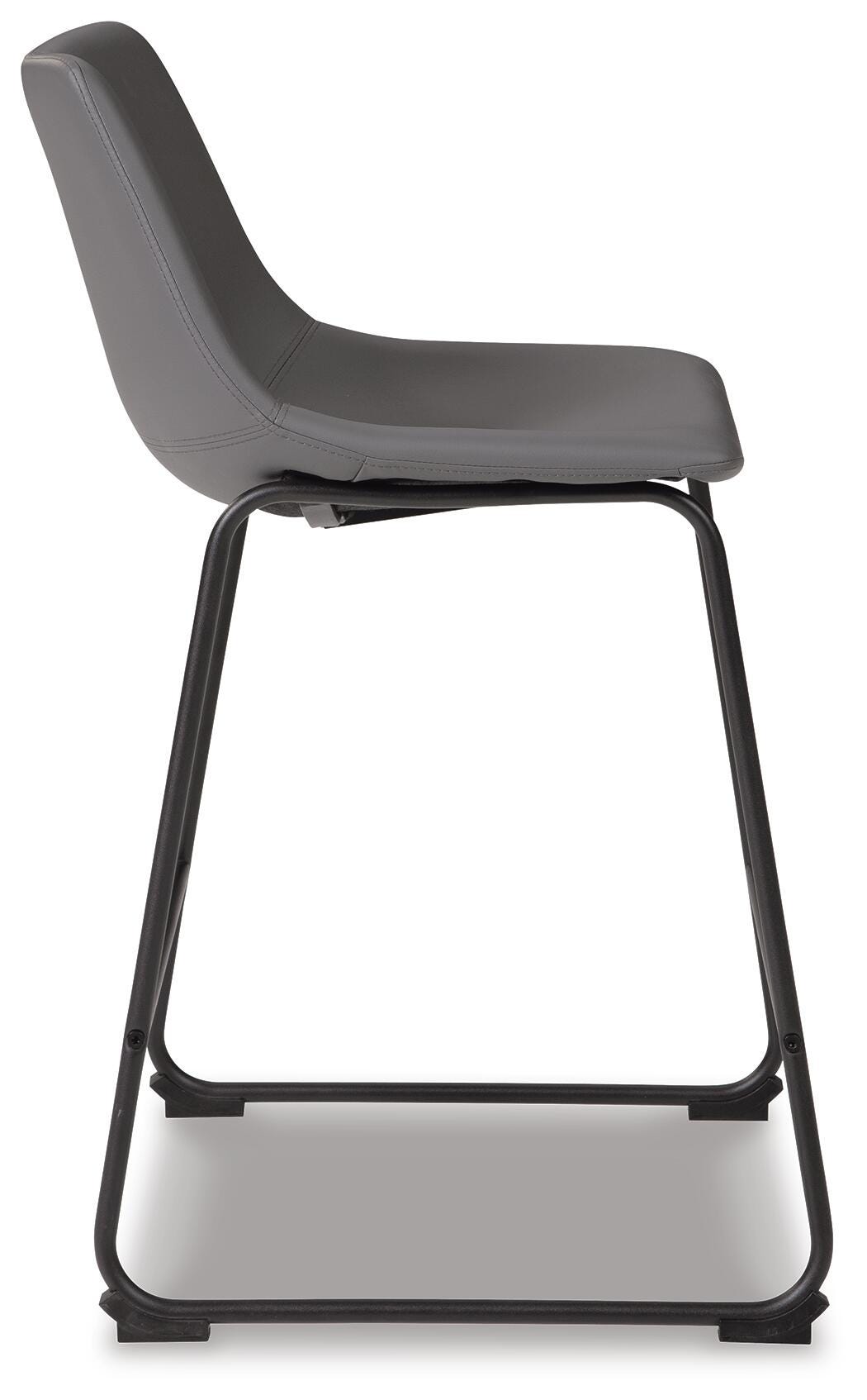 Centiar Gray Counter Height Barstool, Set of 2 from Ashley - Luna Furniture