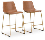Ciabori Multi Counter Height Barstool, Set of 2 from Ashley Furniture - Luna Furniture