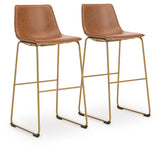 Ciabori Multi Bar Height Barstool, Set of 2 from Ashley Furniture - Luna Furniture