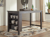Caitbrook Gray Counter Height Dining Table from Ashley - Luna Furniture