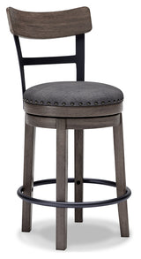 Caitbrook Gray Counter Height Barstool from Ashley - Luna Furniture