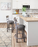 Caitbrook Gray Counter Height Barstool from Ashley - Luna Furniture