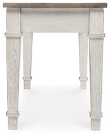 Skempton White/Light Brown Storage Bench from Ashley - Luna Furniture
