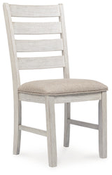 Skempton White/Light Brown Dining Chair, Set of 2 from Ashley - Luna Furniture