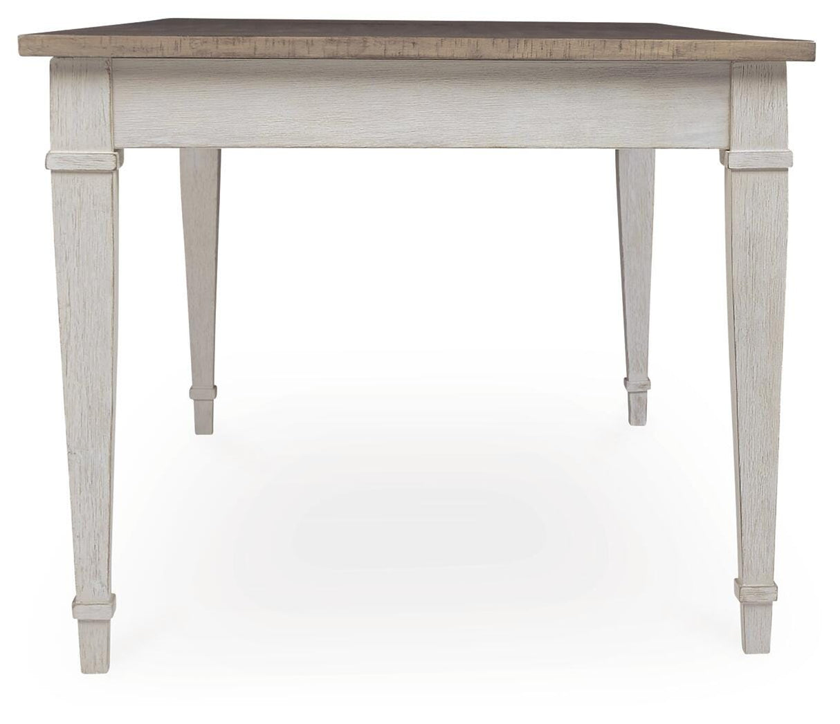 Skempton White/Light Brown Dining Table from Ashley Furniture - Luna Furniture