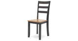 Gesthaven Natural/Brown Dining Table and 2 Chairs from Ashley Furniture - Luna Furniture