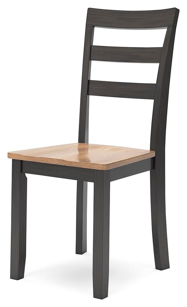 Gesthaven Natural/Brown Dining Chair, Set of 2 from Ashley Furniture - Luna Furniture