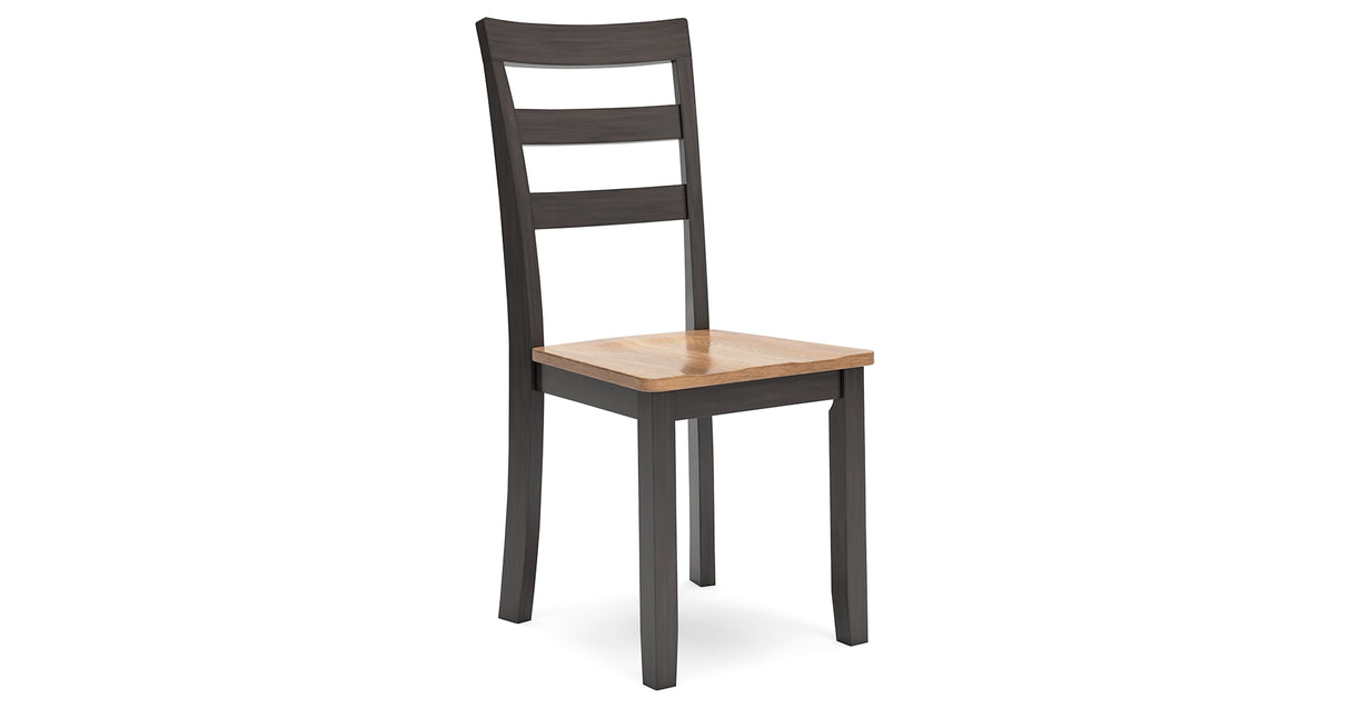Gesthaven Dining Table and 4 Chairs in Natural/Brown from Ashley Furniture - Luna Furniture
