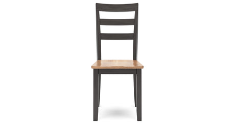 Gesthaven Natural/Brown Dining Chair, Set of 2 from Ashley Furniture - Luna Furniture