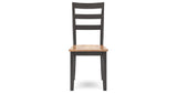 Gesthaven Natural/Brown Dining Table and 2 Chairs from Ashley - Luna Furniture
