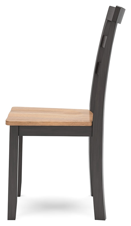 Gesthaven Natural/Brown Dining Chair, Set of 2 from Ashley - Luna Furniture