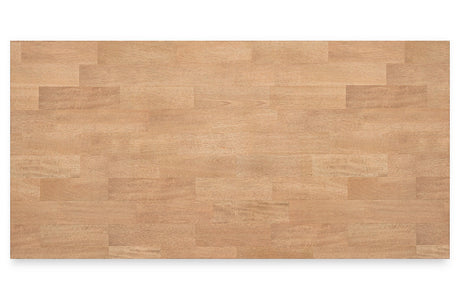 Gesthaven Natural/Brown Counter Height Dining Table and 2 Barstools from Ashley - Luna Furniture