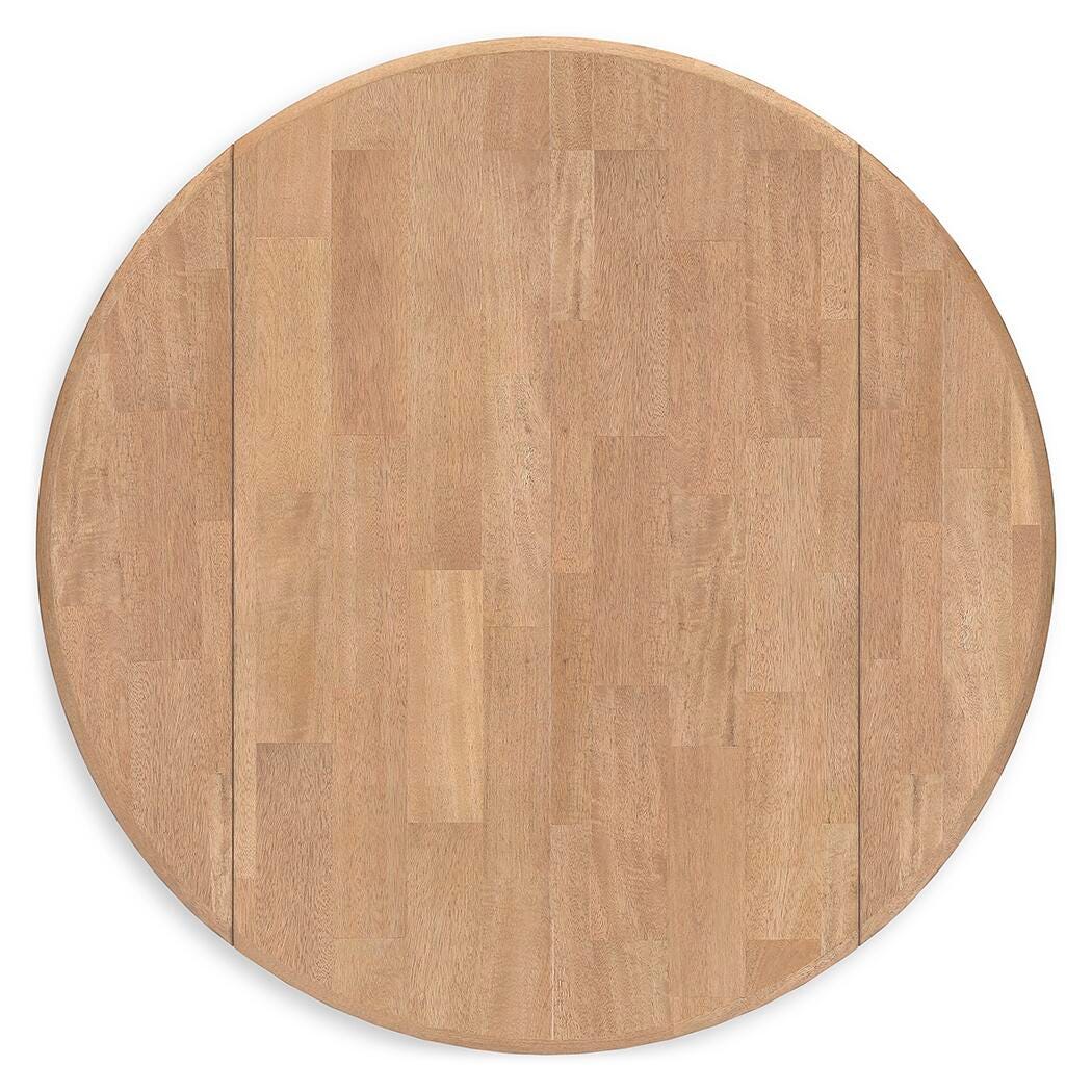 Gesthaven Natural/Brown Dining Drop Leaf Table from Ashley Furniture - Luna Furniture