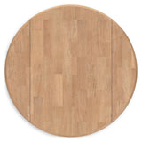 Gesthaven Natural/Brown Dining Drop Leaf Table from Ashley Furniture - Luna Furniture