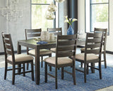 Rokane Brown Dining Table and Chairs from Ashley Furniture - Luna Furniture