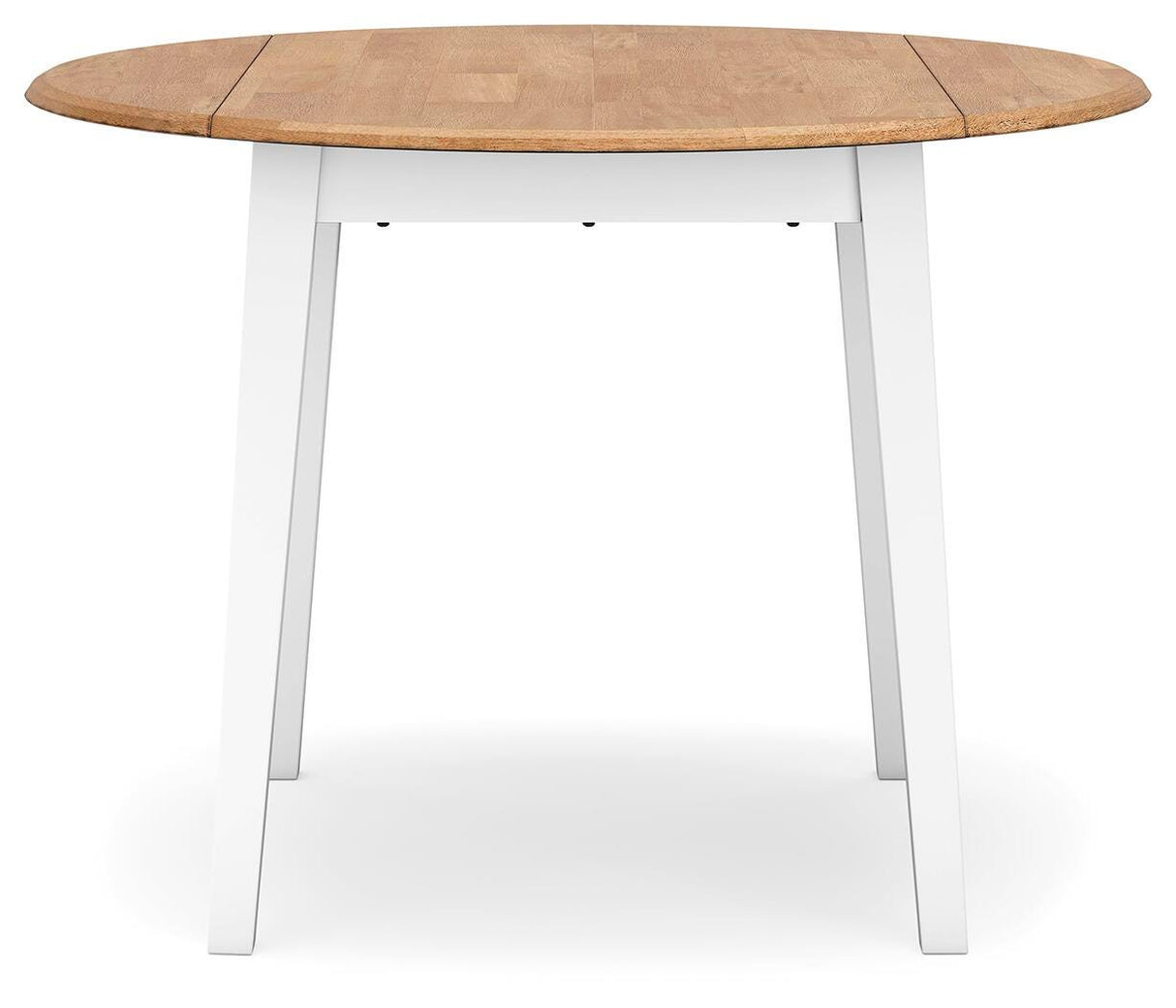 Gesthaven Natural/White Dining Drop Leaf Table from Ashley Furniture - Luna Furniture