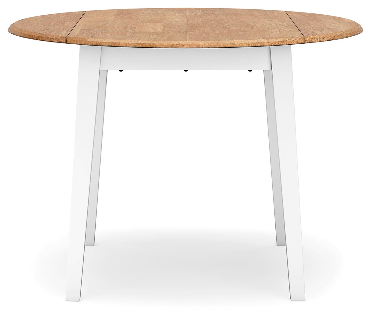 Gesthaven Natural/White Dining Drop Leaf Table from Ashley Furniture - Luna Furniture