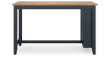 Gesthaven Counter Height Dining Table and 2 Barstools in Natural/Blue from Ashley - Luna Furniture